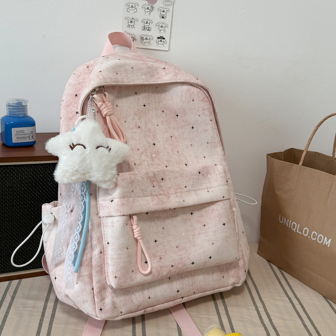 Cute Star-Embellished Backpack Kalsten 1791205374