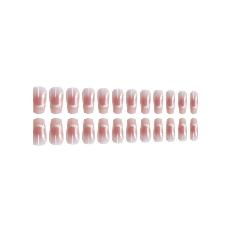 Elegant French Tip Nail Set Kalsten