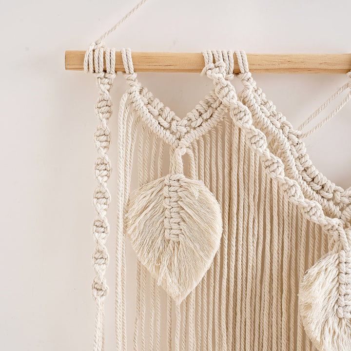Artistic Macrame Wall Hanging Shelf Kalsten