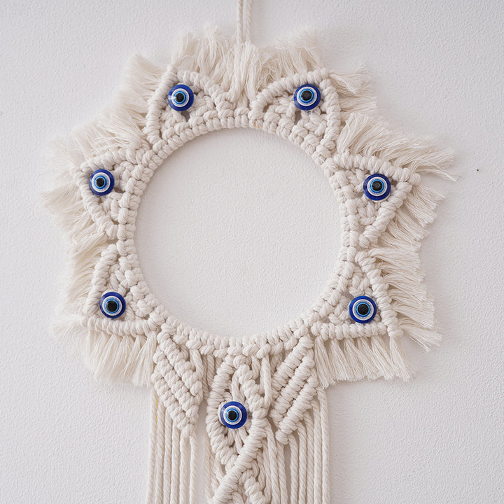 Decorative Macramé Sun-Shaped Wall Hanging Kalsten