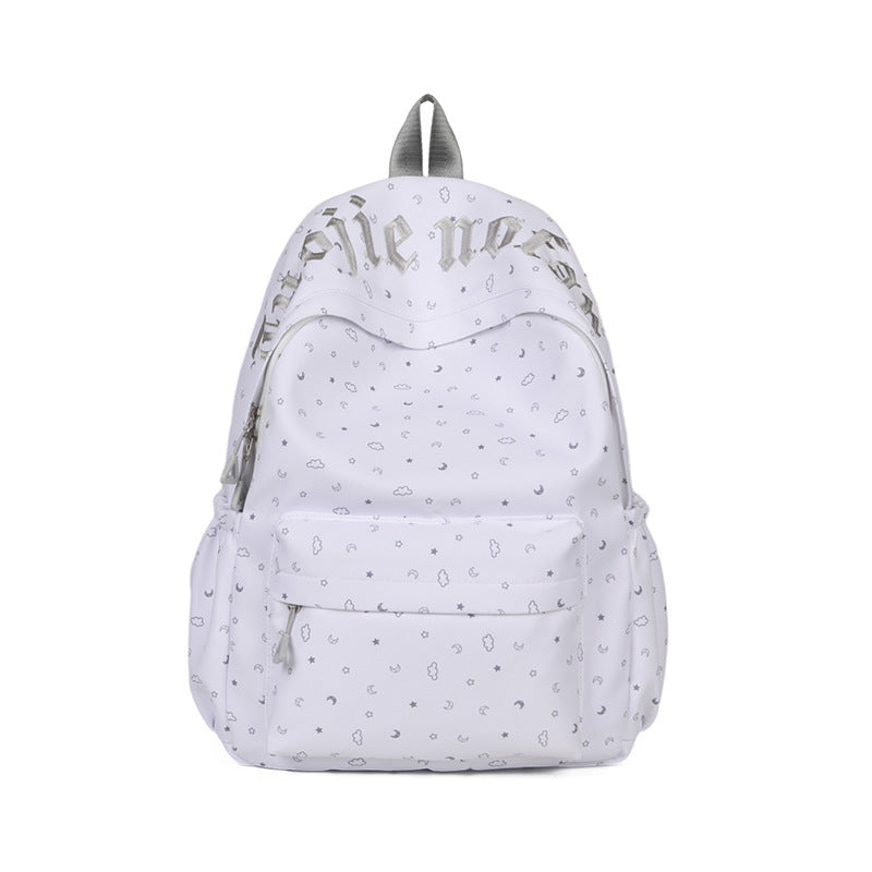 Playful Graphic Print Backpack Kalsten