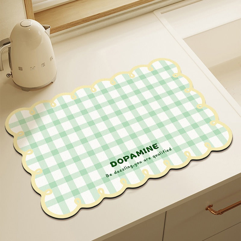 Cute Bunny-Shaped Kitchen Mat