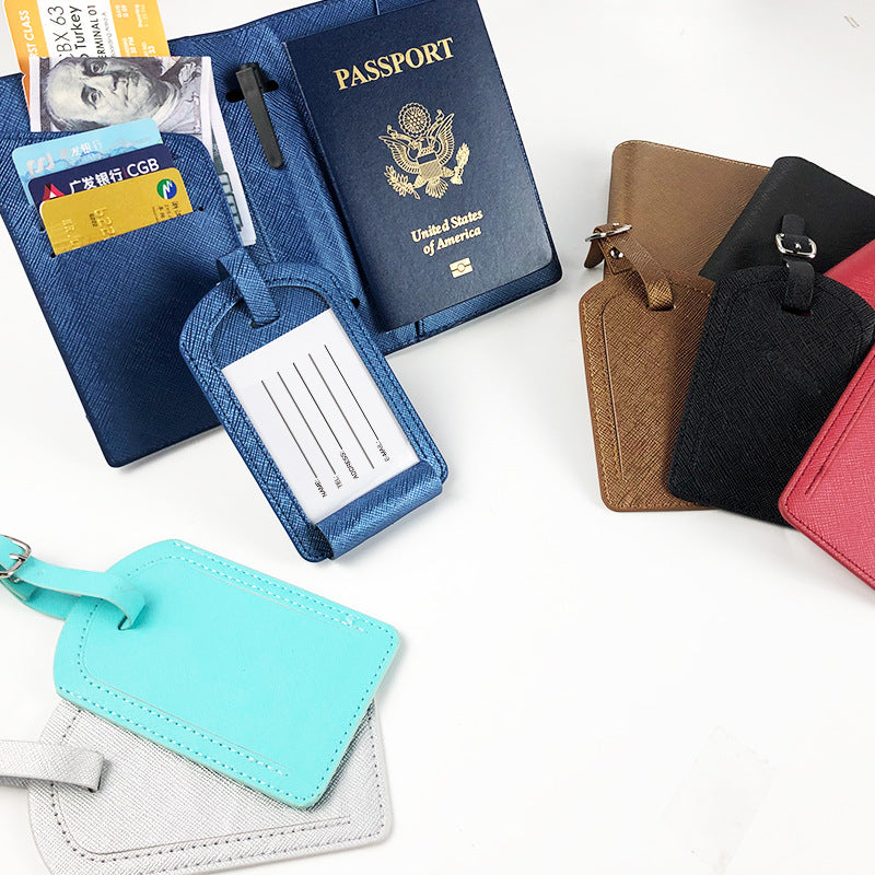 Stylish Passport and Luggage Tag Set Kalsten