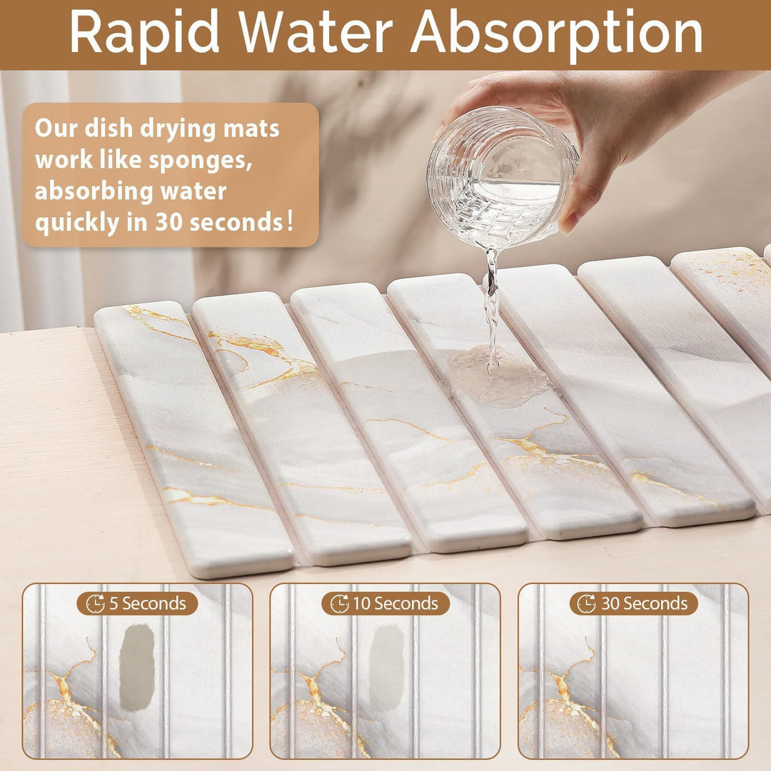 Elegant Marble Design Kitchen Placemats