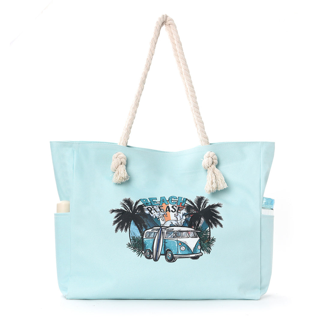 Beach bag with practical side pockets and robust design Kalsten