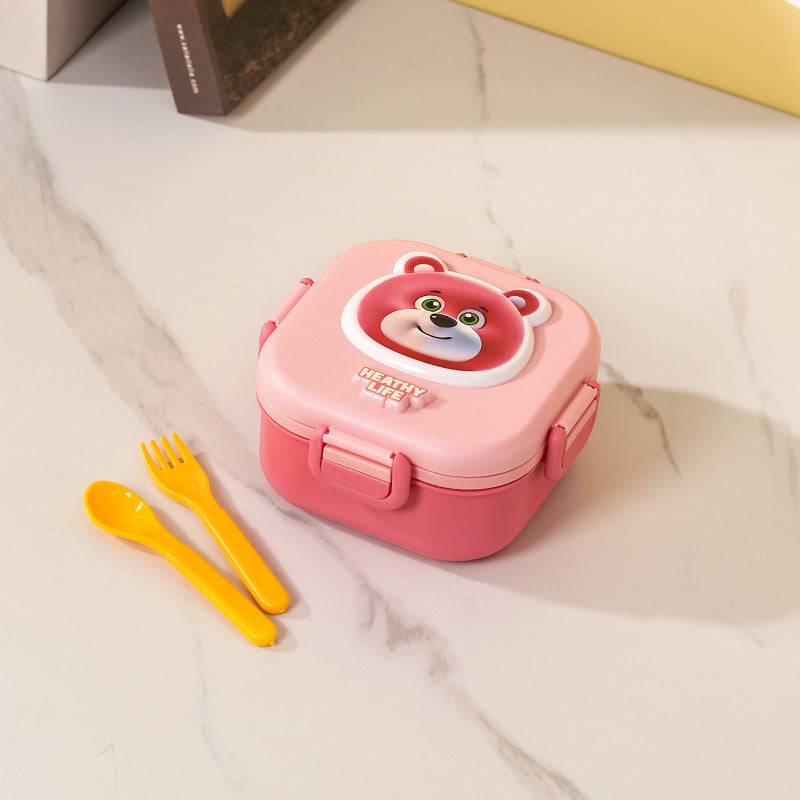 Adorable Bear-Themed Lunch Box