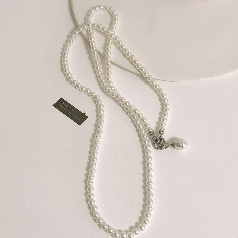 Elegant Pearl-Embellished Bag Strap Kalsten