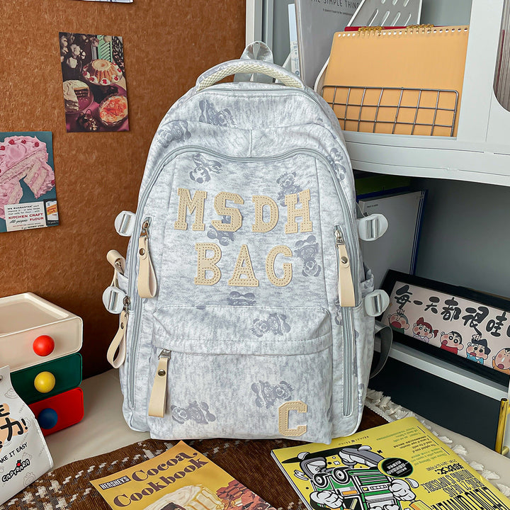 Stylish Embroidered Casual Backpack Kalsten 1791205709