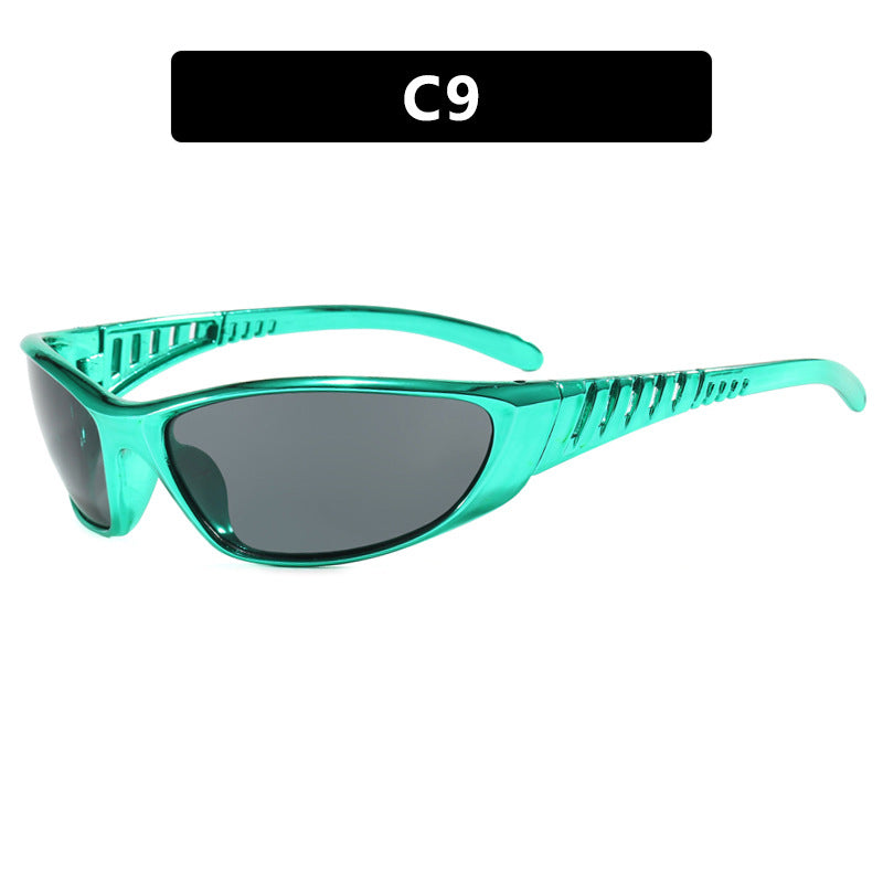 Women’s sporty sunglasses with aerodynamic design and polarized lenses Kalsten