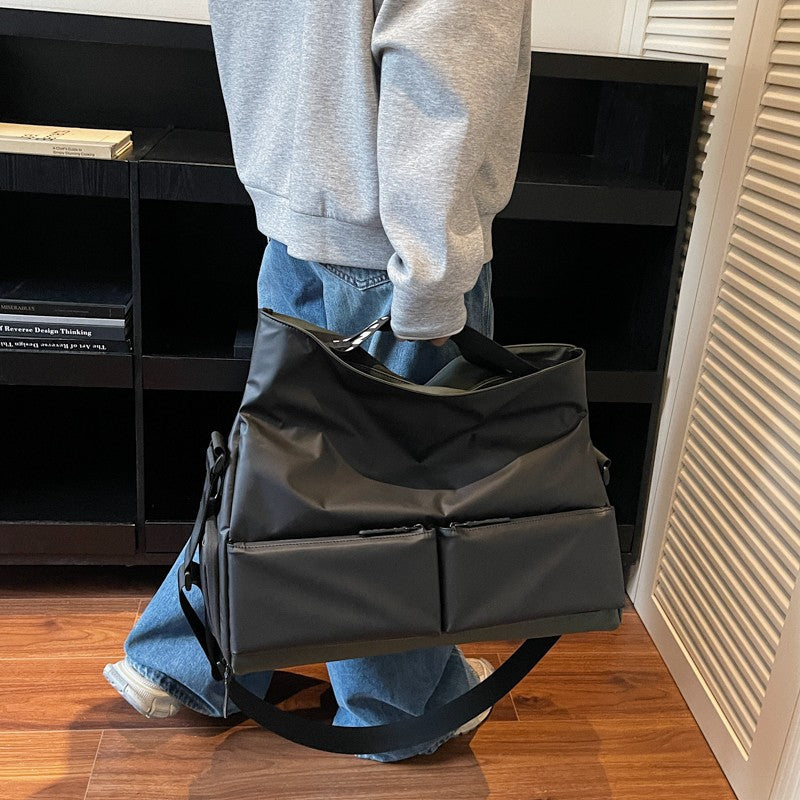 Multi-Pocket Waterproof Messenger Bag Kalsten