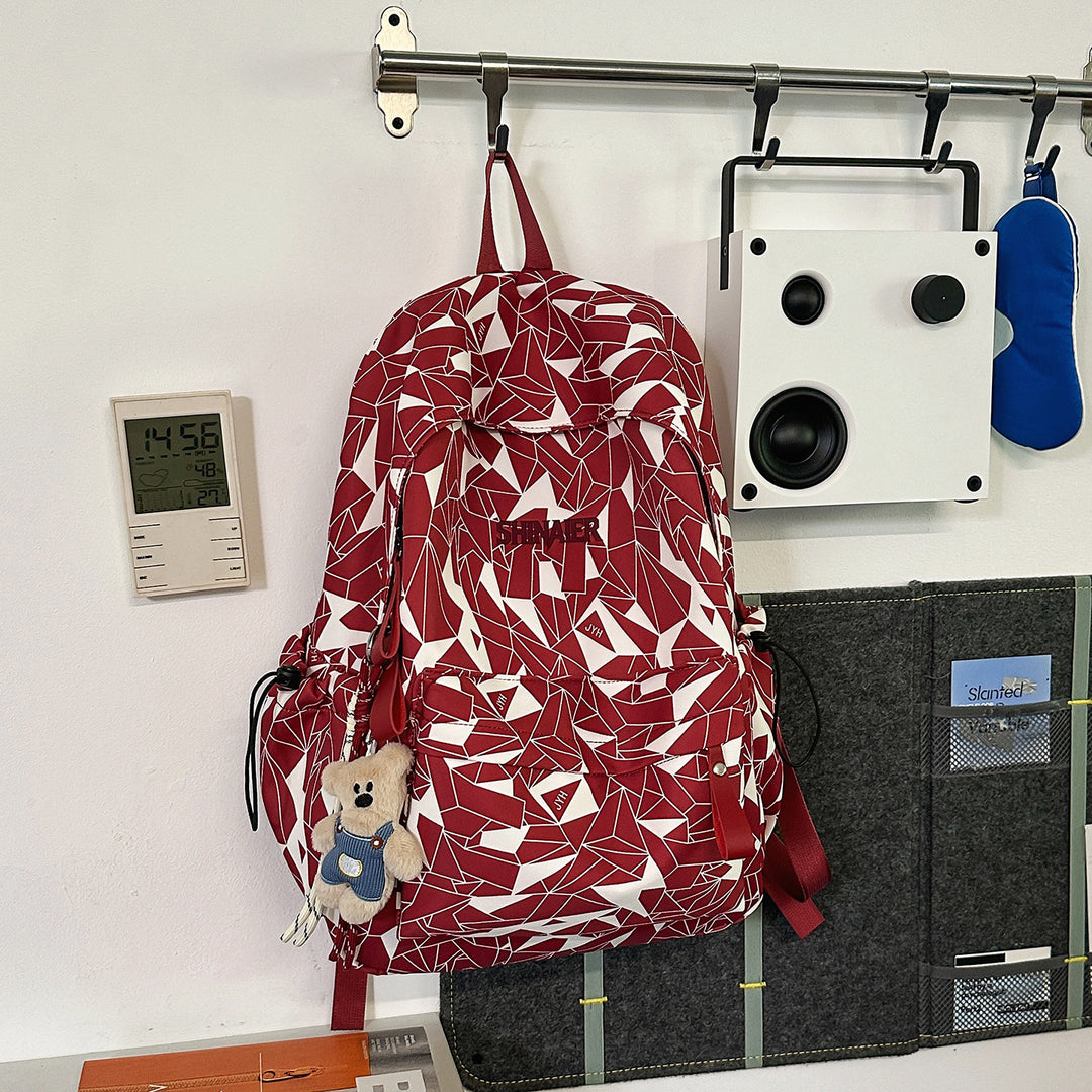 Geometric Pattern Casual Backpack Kalsten