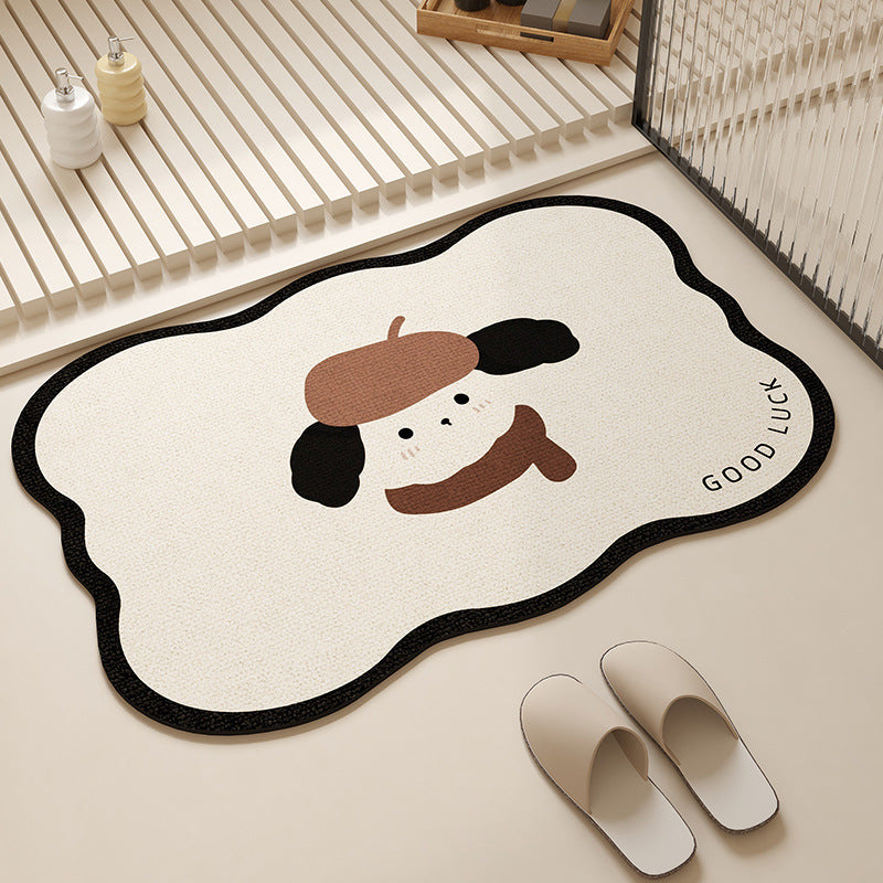 Pet-Themed Decorative Rug Kalsten