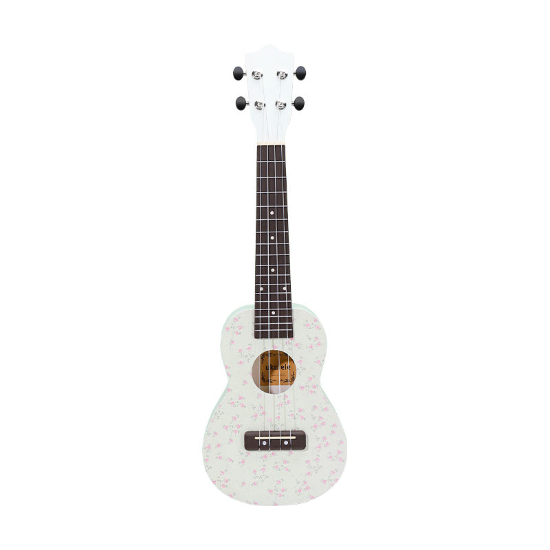 Floral Patterned Ukulele Kalsten