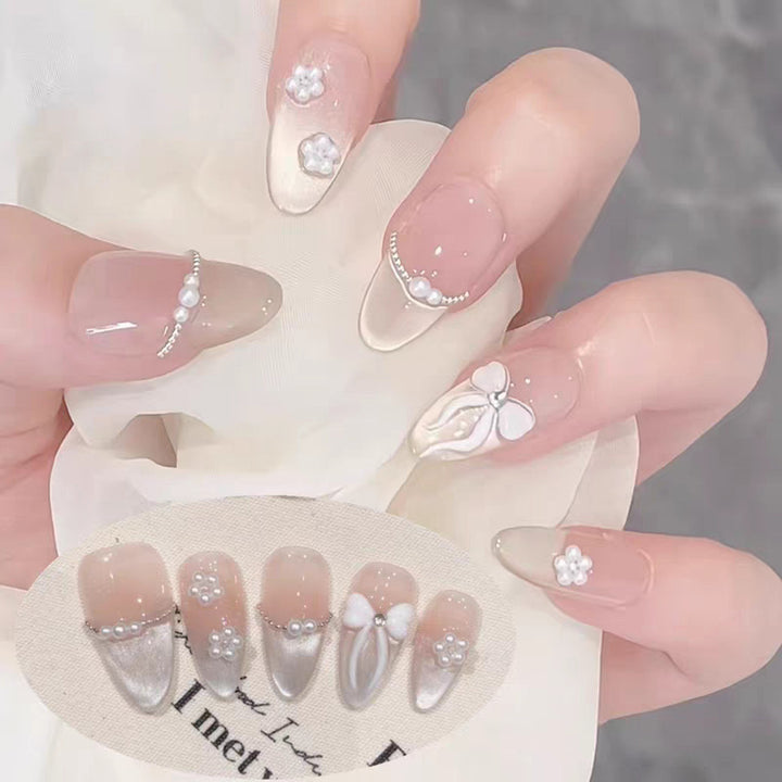 Floral Art Press-On Nail Set Kalsten