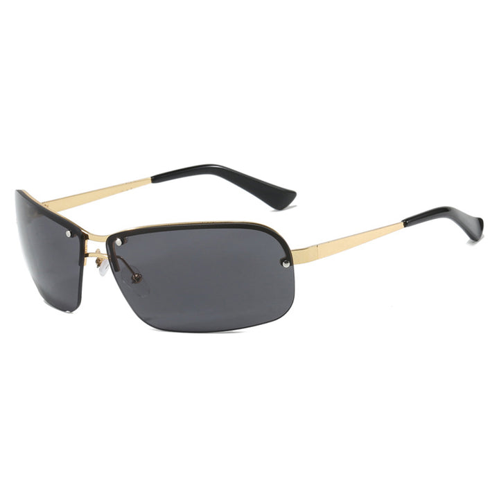 Ladies sunglasses with large, elegant lenses and a modern metal frame Kalsten