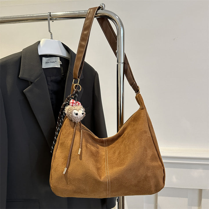 Soft Suede Hobo Handbag Kalsten