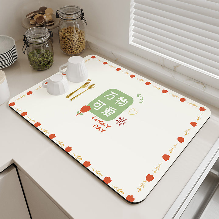 Decorative Kitchen Counter Mat Kalsten