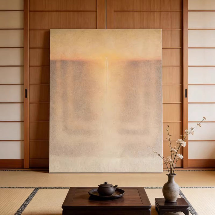 Modern Minimalist Geometric Canvas Artwork