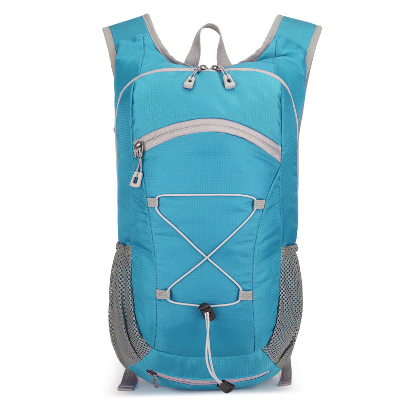 Unisex nan lightweight daypack with hydration system compatibility, breathable mesh side pockets and elastic cord attachment Kalsten