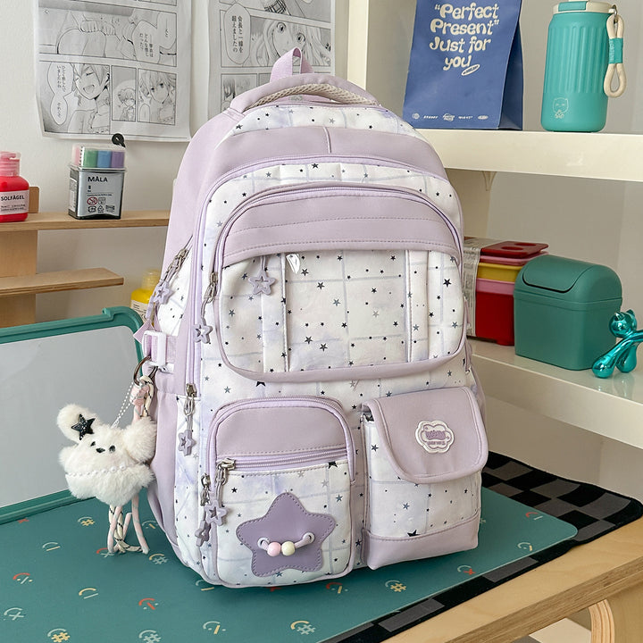 Cute Illustrated Character Backpack Kalsten