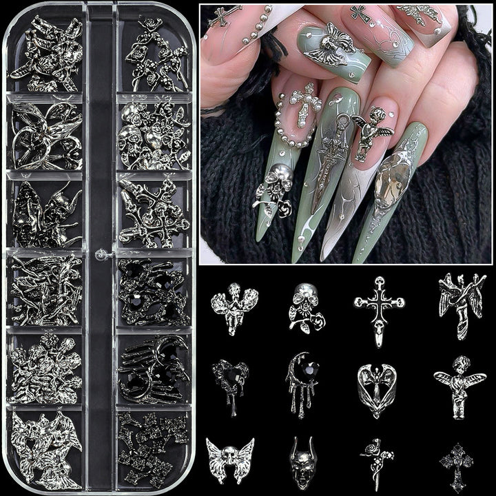 Decorative Metal Nail Art Charms