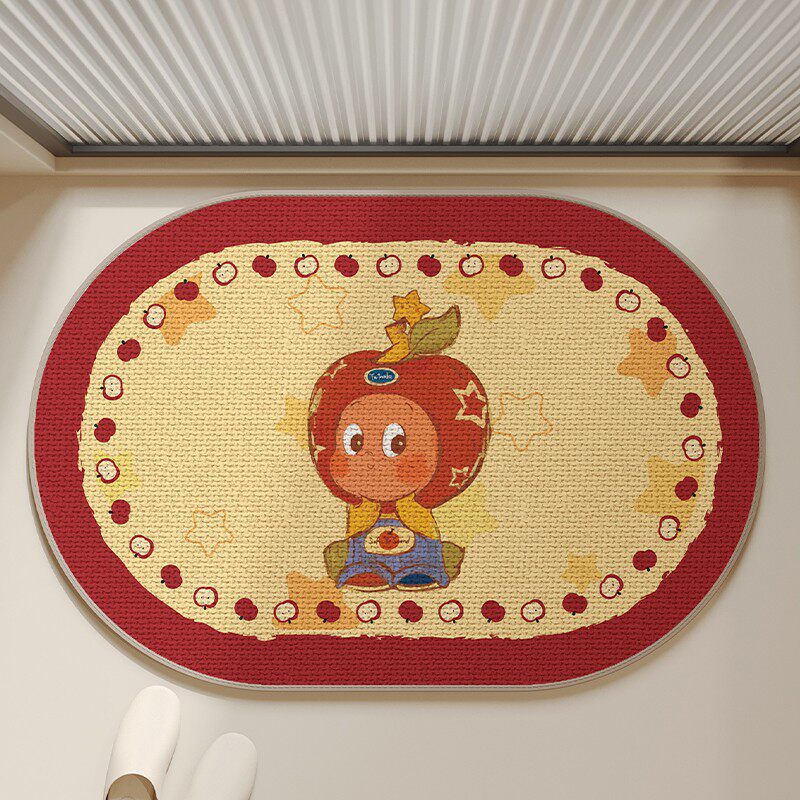 Playful Cartoon-Themed Area Rug