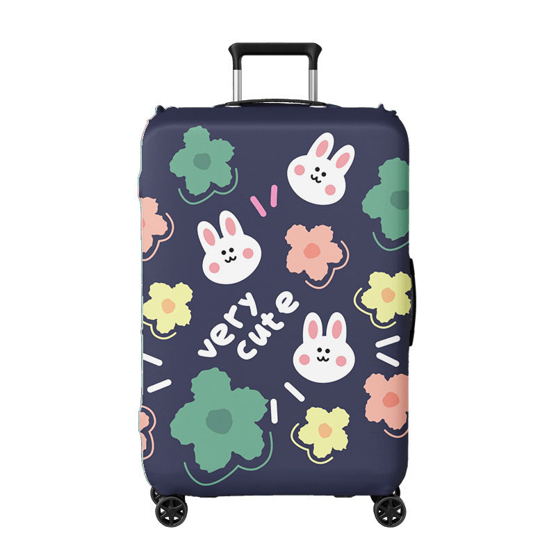 Women's hard shell suitcase with exciting travel motif Kalsten