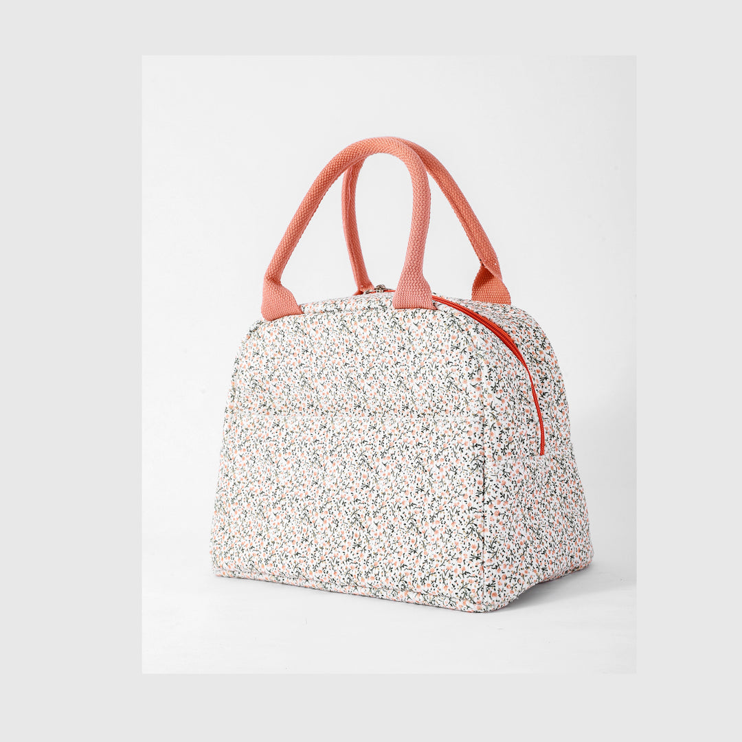 Insulated Floral Lunch Bag