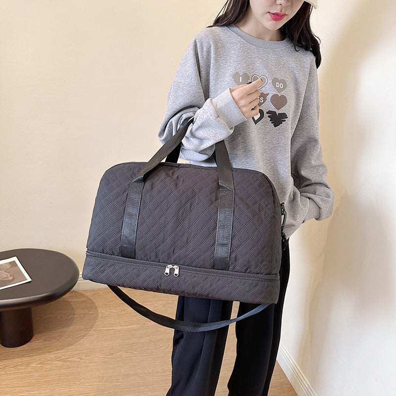 Stylish Quilted Travel Duffle Kalsten