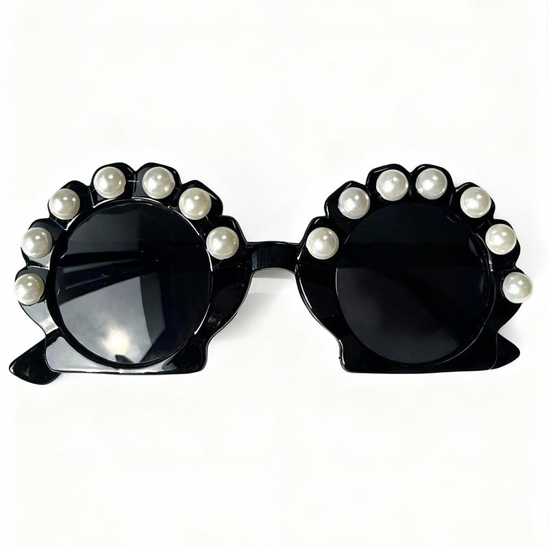 Pearl-Accented Vintage Inspired Sunglasses Kalsten