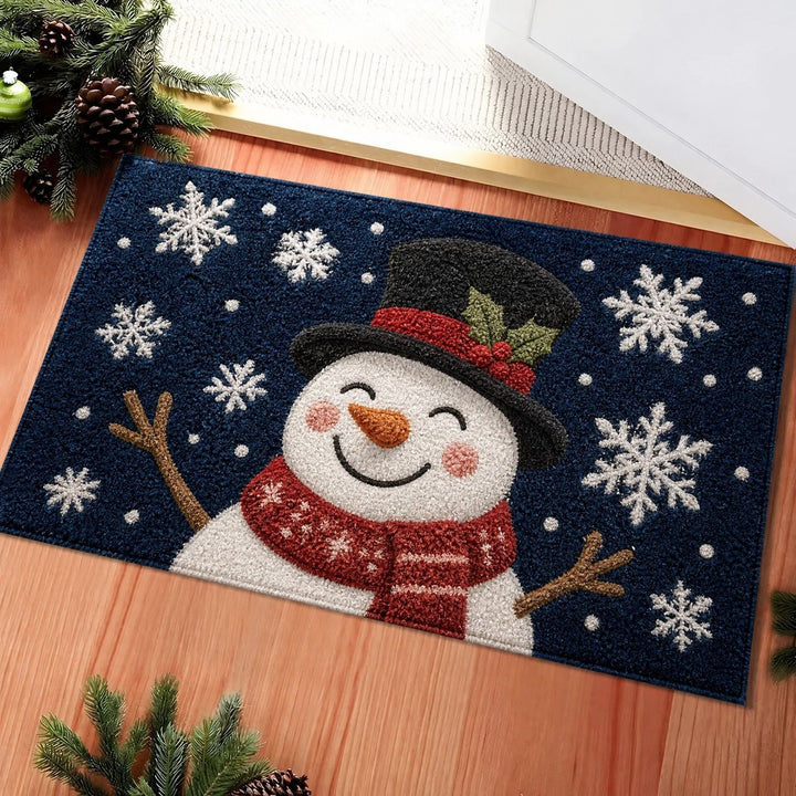Whimsical Holiday-Themed Floor Mat Kalsten
