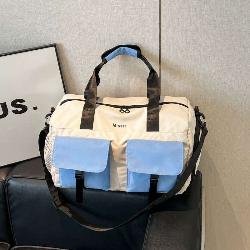 Functional Multi-Pocket Sports Duffle Bag