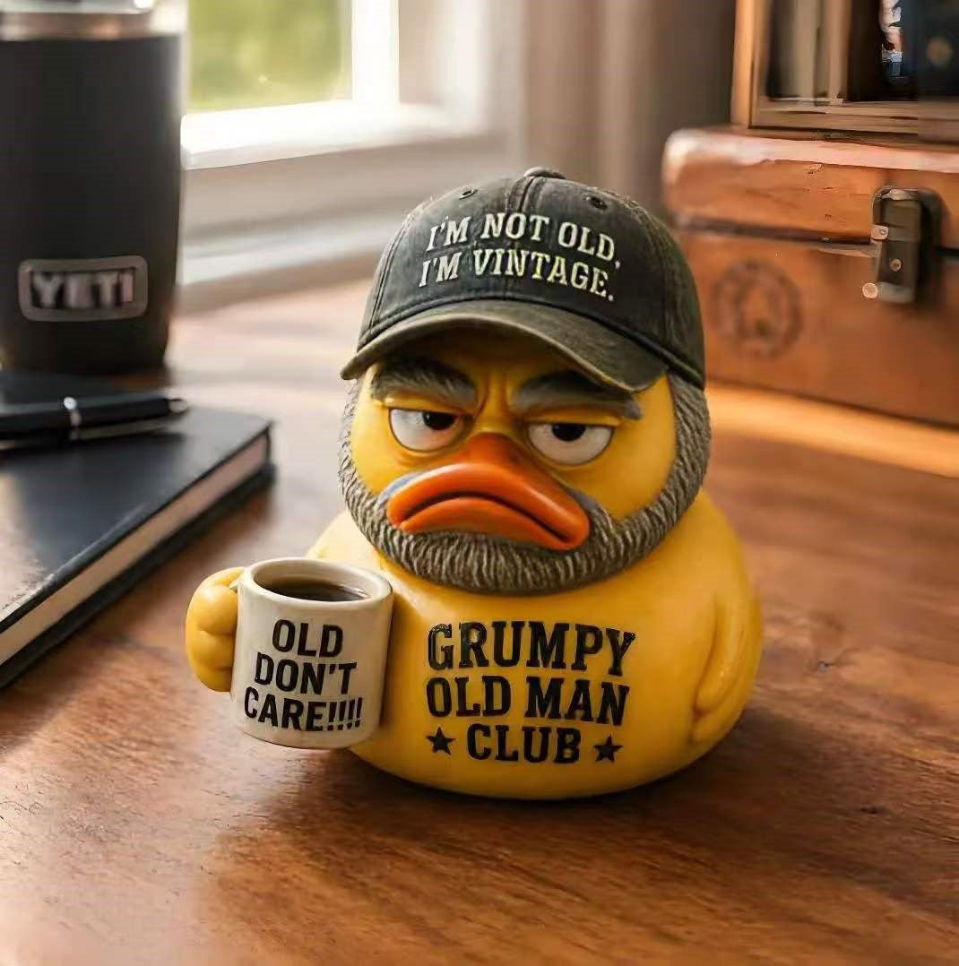Quirky Novelty Duck Figurine Kalsten
