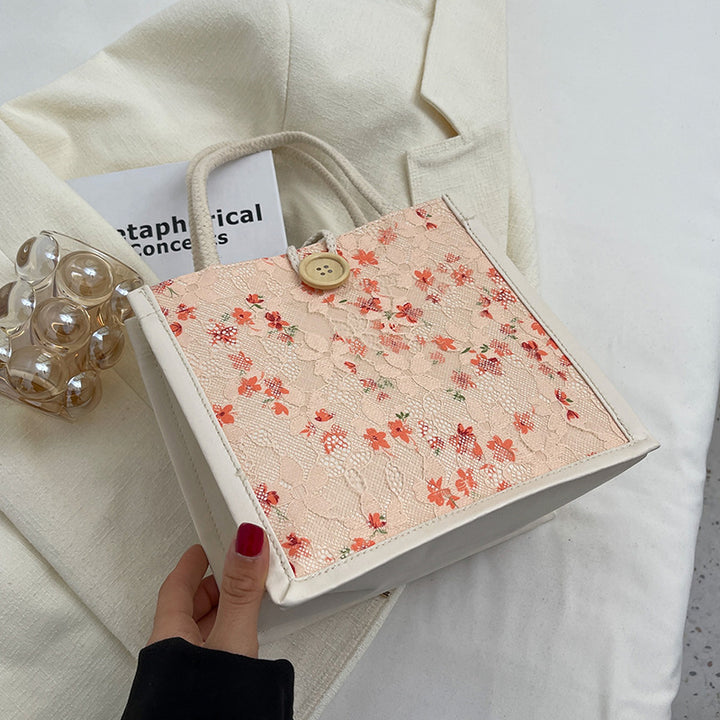 Decorative Floral Tote