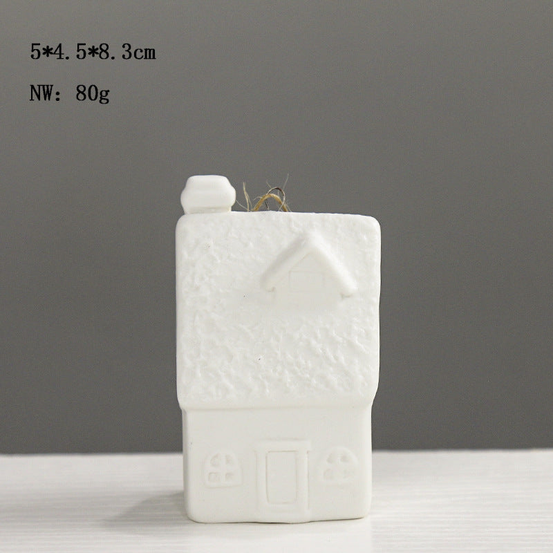 Decorative House-Shaped Ceramic Kalsten
