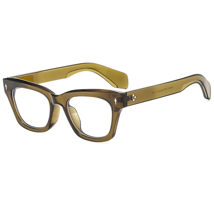 Women Cat-Eye Sunglasses with modern, transparent frame and UV protection Kalsten