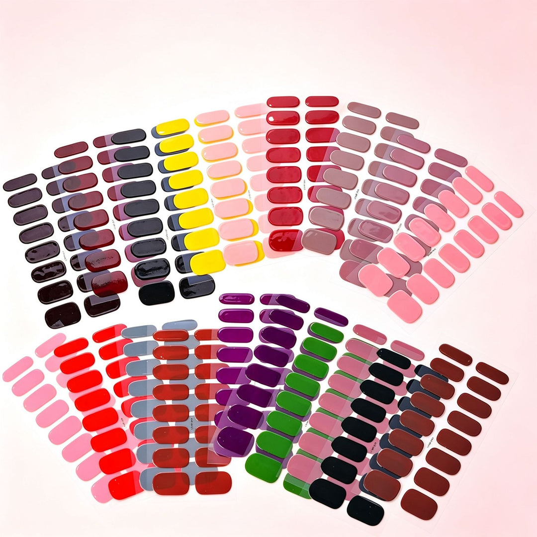 Premium Glossy Press-On Nail Set
