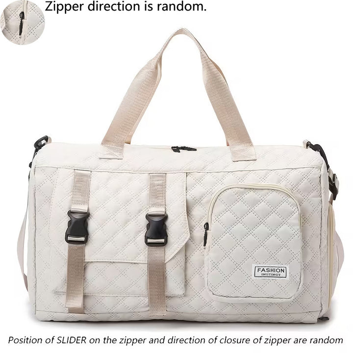 Versatile Quilted Travel Duffel Bag Kalsten