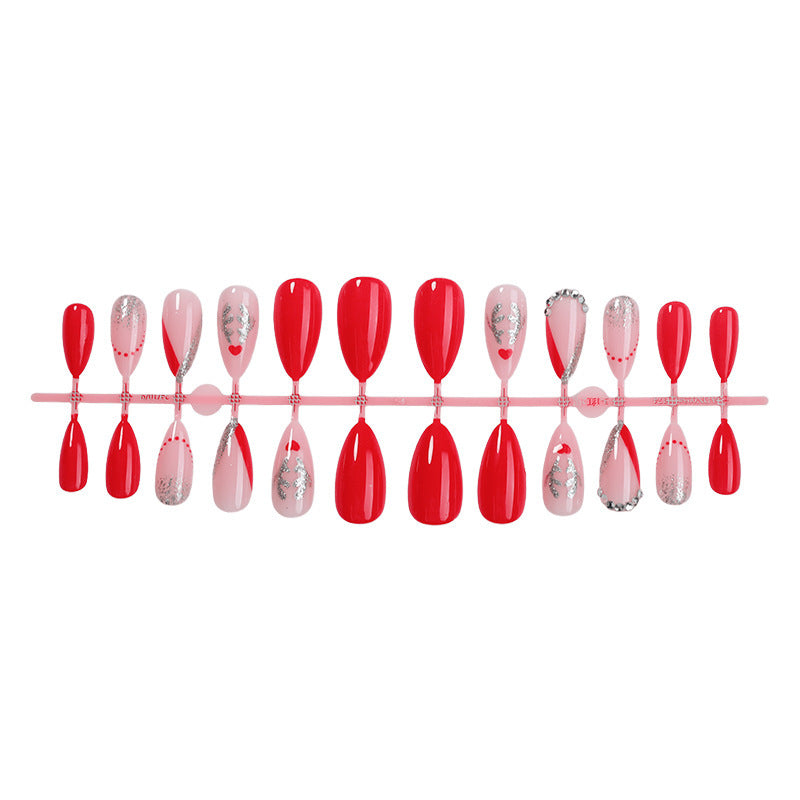 Elegant Glamorous Press-On Nail Art Set Kalsten