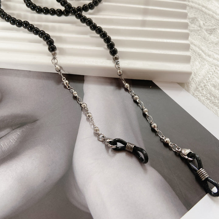 Fashionable glasses strap made of pearls Kalsten