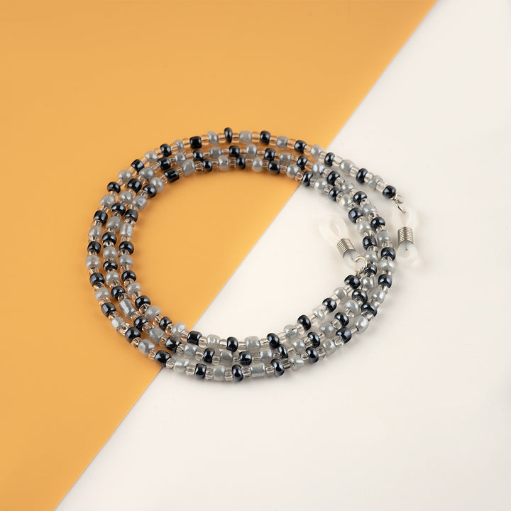 Beaded Eyewear Chain with Flexible Holders Kalsten