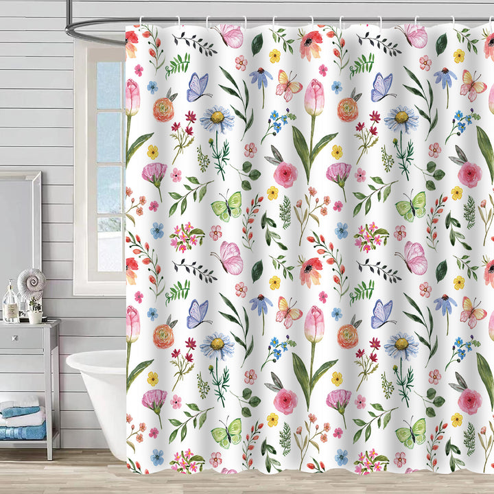 Botanical Garden Shower Curtain Kalsten