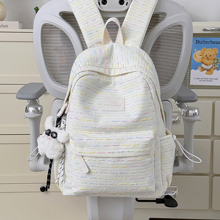 Trendy Textured Backpack Kalsten