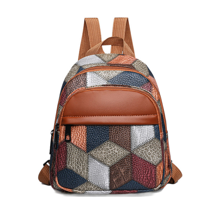 Geometric Pattern Mini Backpack Kalsten