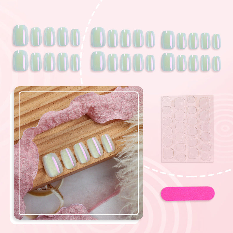 Elegant Press-On Nail Design Set