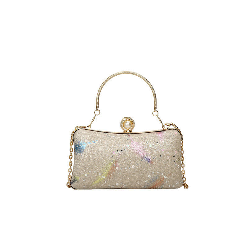 Glittery Evening Clutch Bag Kalsten