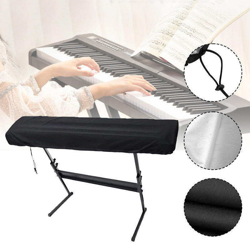 Keyboard stand with infinitely adjustable legs and padded seat Kalsten
