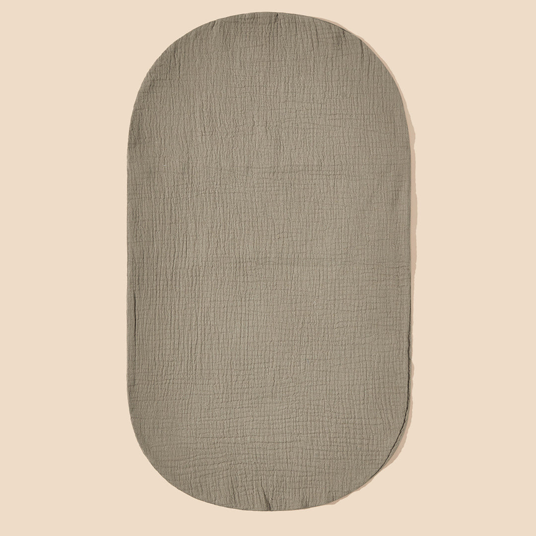 Cotton Muslin Crib Mattress Protector kalsten