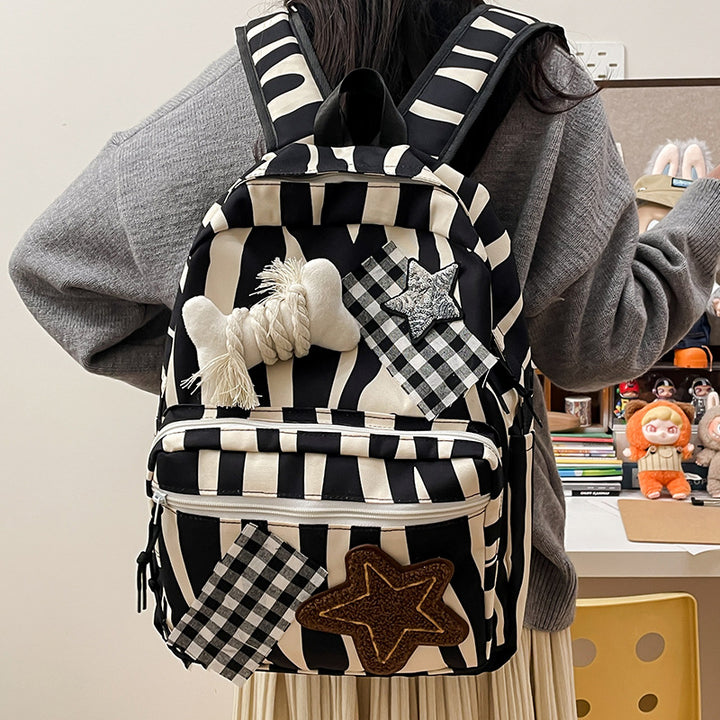 Backpack with Creative Applications and Practical Compartments Kalsten