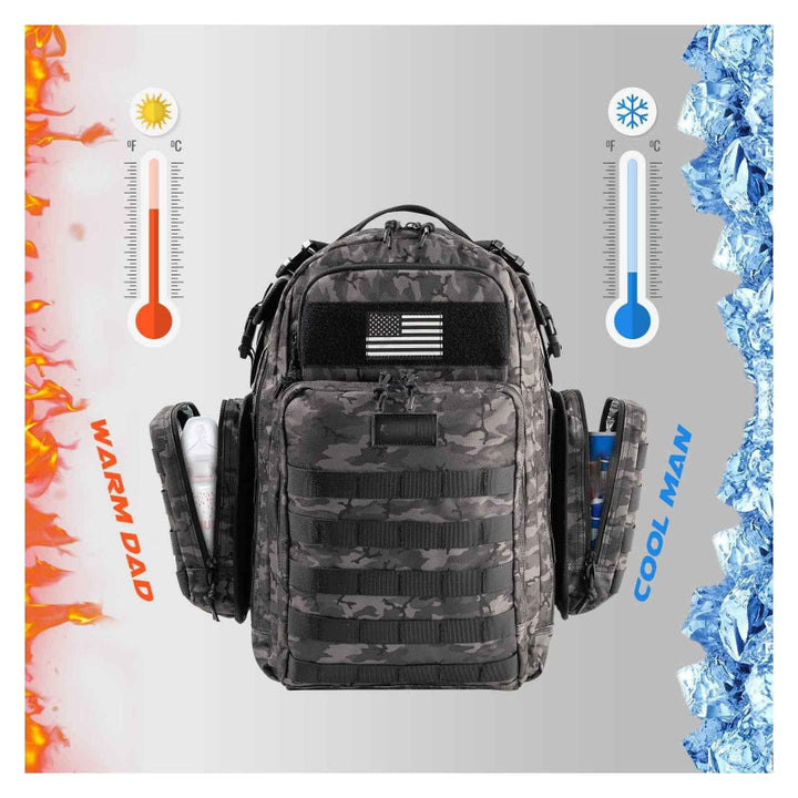 Tactical Backpack with Multifunctional Compartments Kalsten